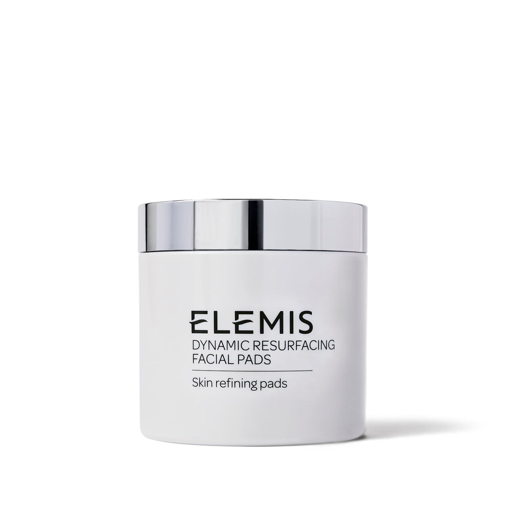 ELEMIS jar front view showing packaging and count, highlights convenience