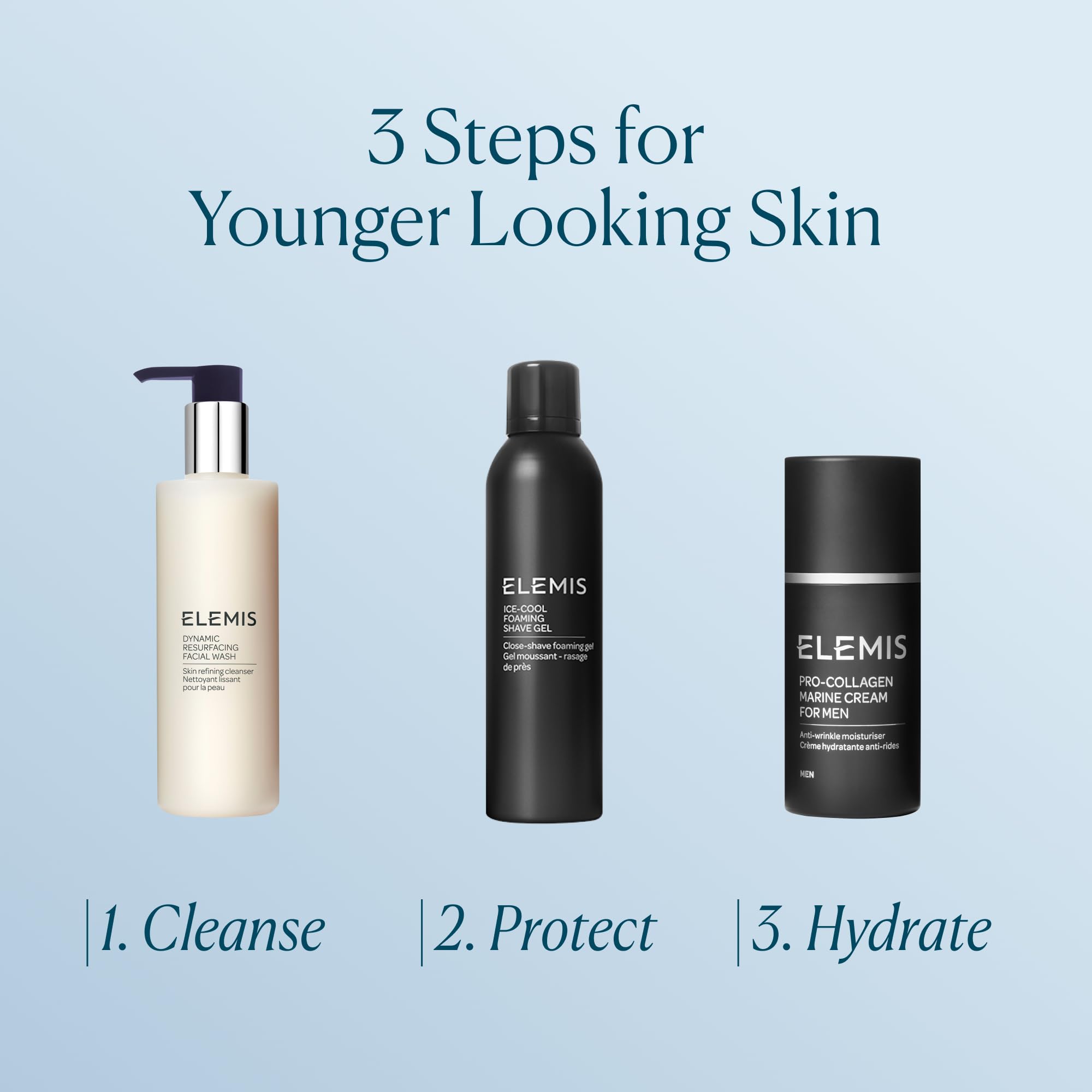 ELEMIS cream spread on hand demonstrating easy application and hydration