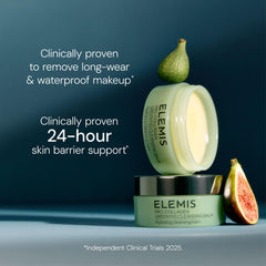 ELEMIS balm on fingertip demonstrating spreadable, melt-in benefit