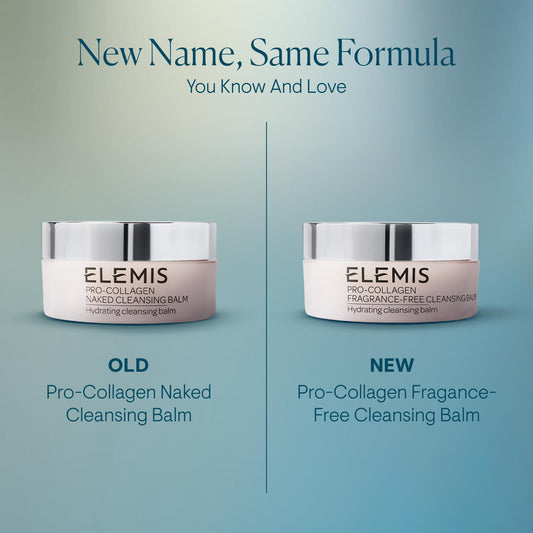 ELEMIS balm open showing smooth solid-to-oil texture for effortless makeup removal
