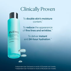 ELEMIS pump close-up illustrating precise dispensing and hygienic use