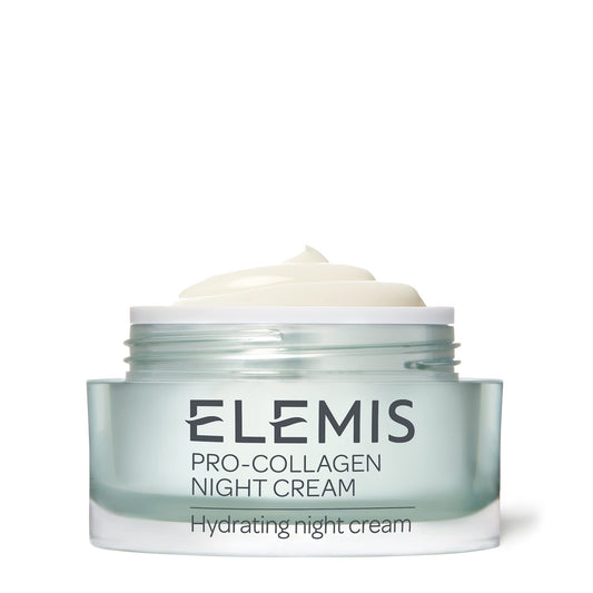 ELEMIS jar front view showing premium packaging and overnight hydration benefit