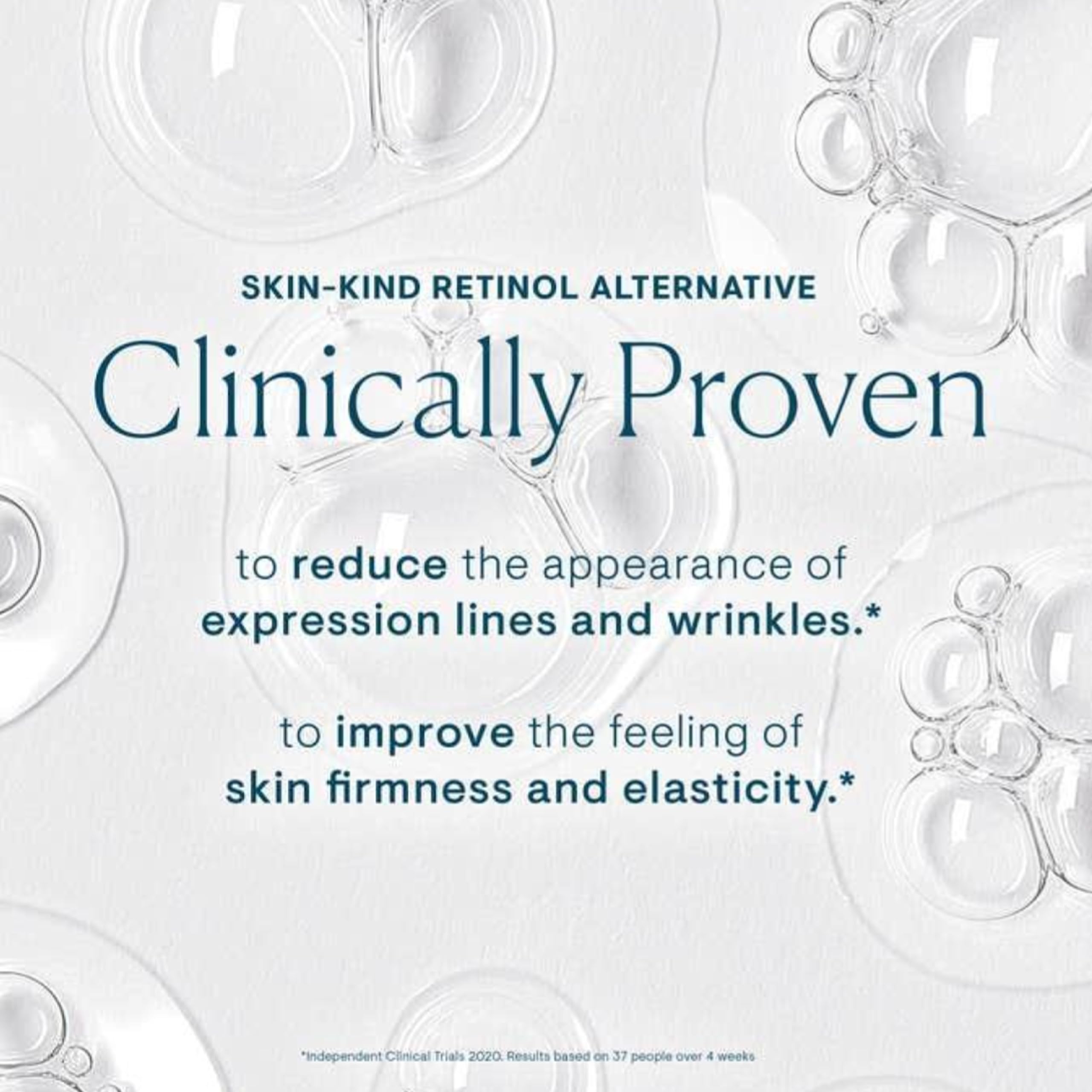 ELEMIS applying serum to hand to show light feel and smoothing effect