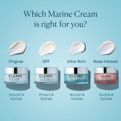 ELEMIS 50ml jar in hand showing compact travel-friendly size and practical scale