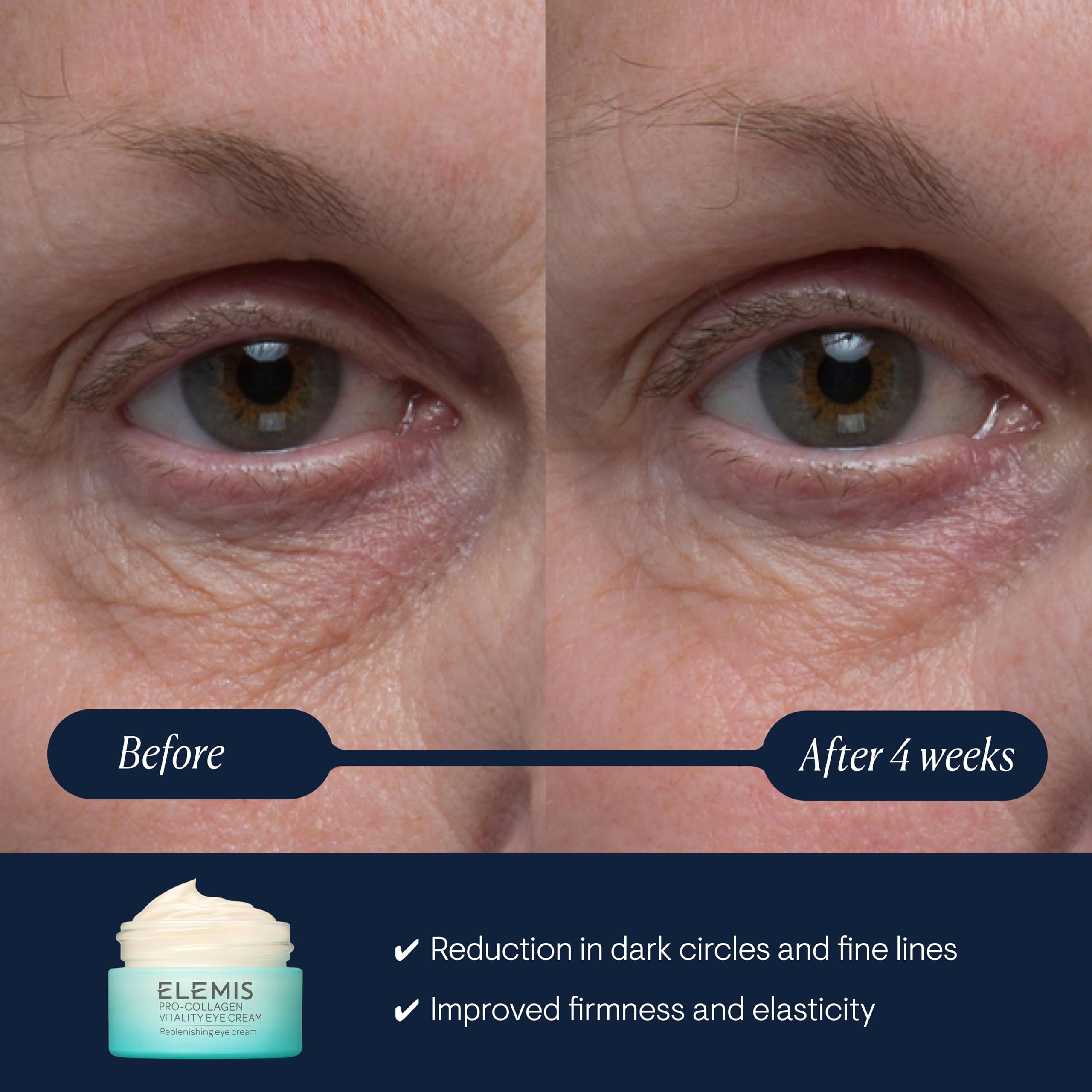 ELEMIS open cap close-up texture highlighting absorbent, lightweight finish