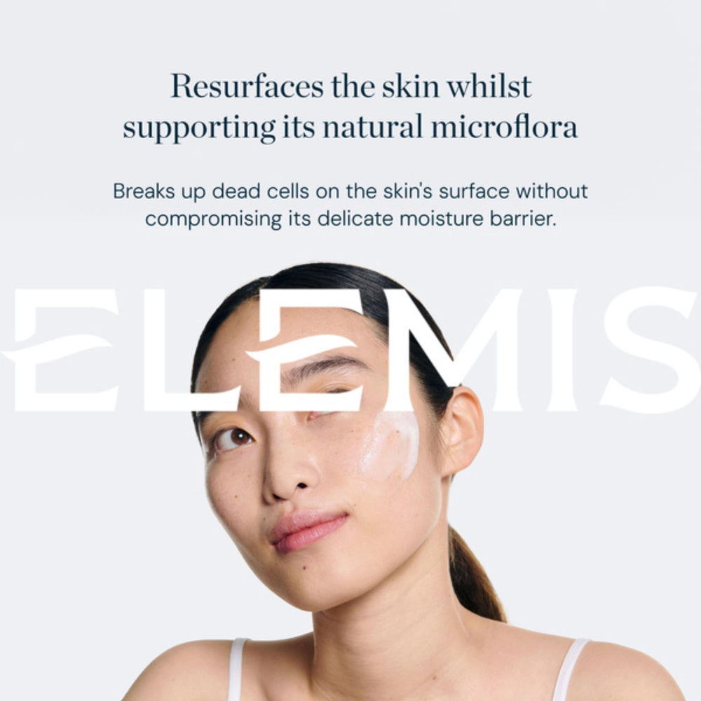 ELEMIS pump dispensing gel into hand for easy use