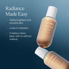 ELEMIS close-up of tube cap demonstrating sturdy travel-friendly packaging