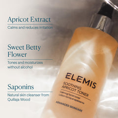 ELEMIS toner on bathroom shelf lifestyle shot signaling easy integration into routine