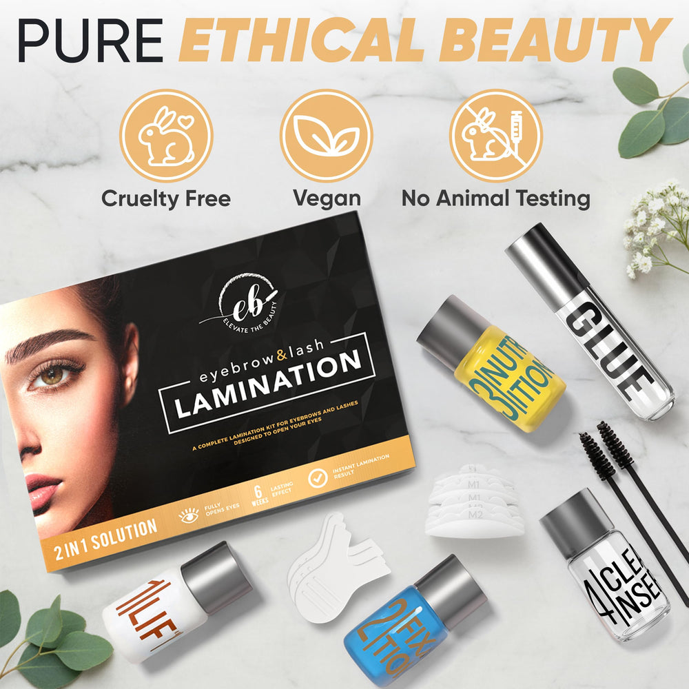 Elevate the Beauty application tools closeup demonstrating precision use