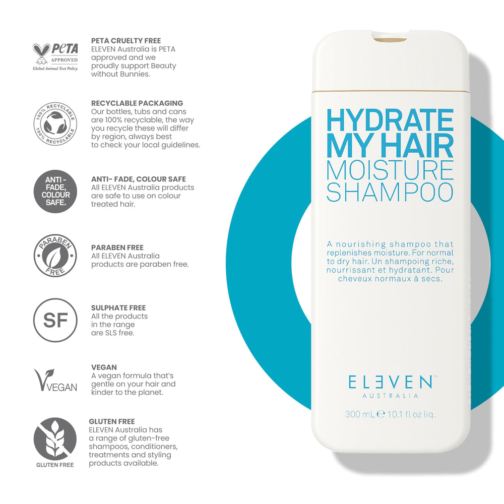 ELEVEN AUSTRALIA travel-size beside daily items illustrating portability