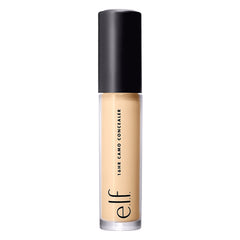 e.l.f. 16HR Camo Concealer doe-foot applicator displaying creamy texture and precise application
