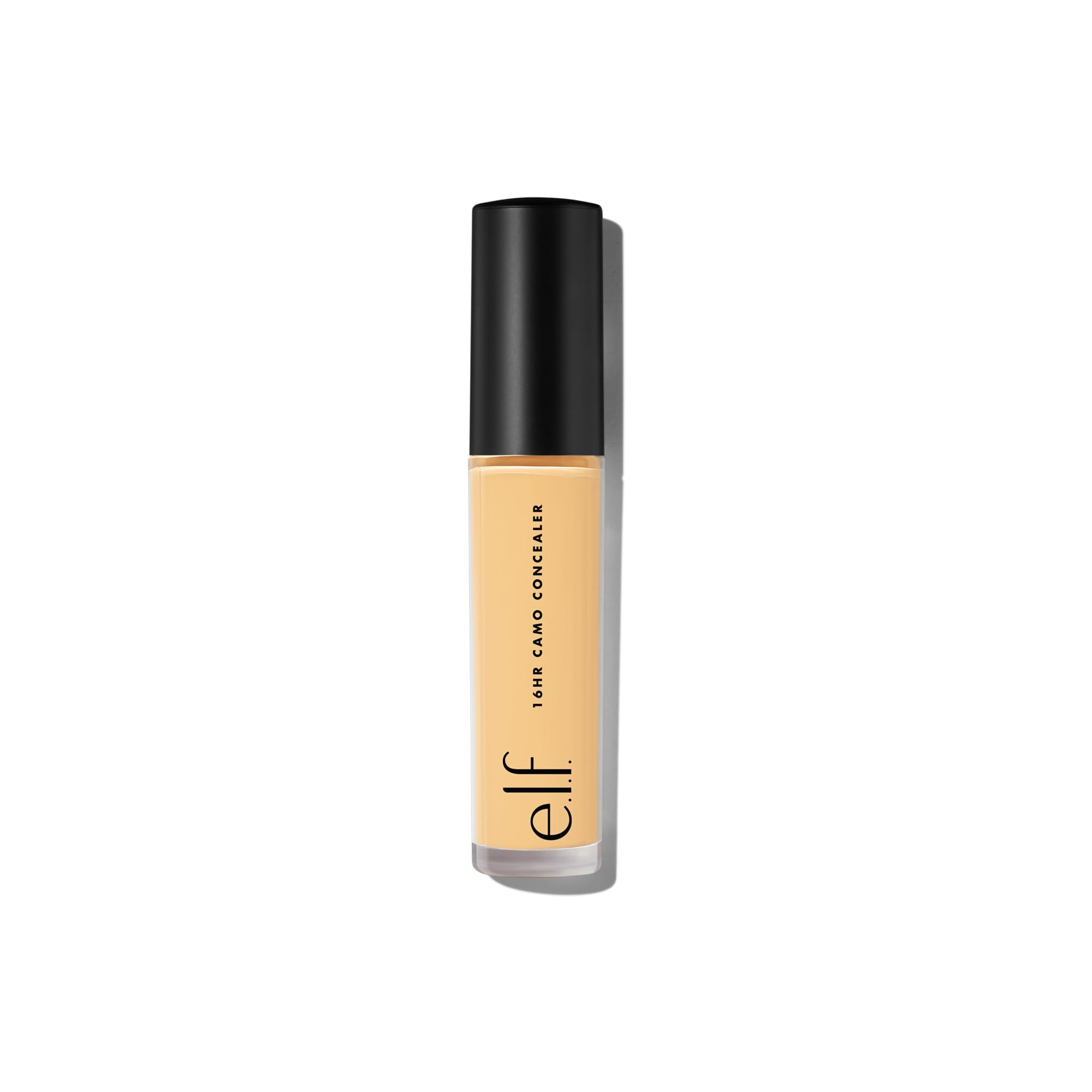 e.l.f. concealer applied under eye in mirror for long-wear, polished look