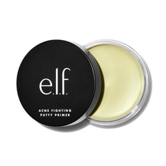 e.l.f. jar front view showing compact primer packaging and travel-friendly size