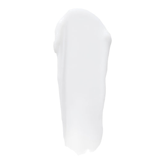 e.l.f. primer creamy texture close-up demonstrating lightweight, hydrating finish