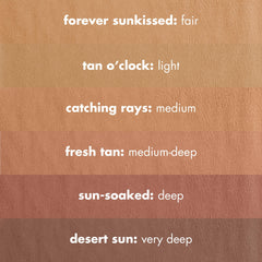 e.l.f. bronzer being applied with a fluffy brush on cheeks for diffused, sun-kissed warmth