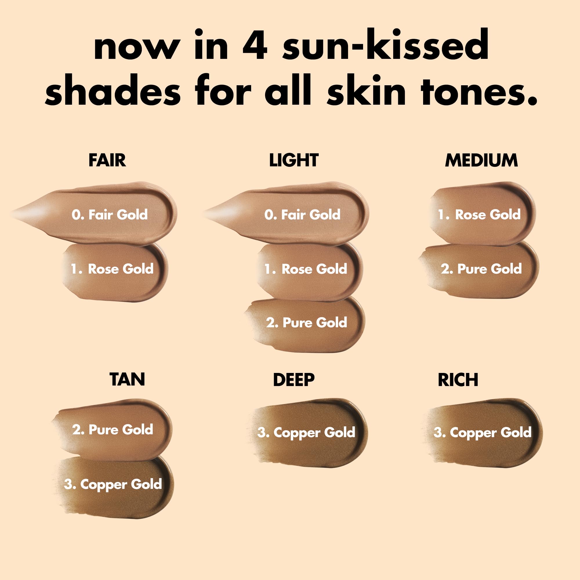 e.l.f. bronzing drops face application demo illustrating easy blendability