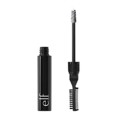 e.l.f. packaging front view showing product identity and compact design benefit