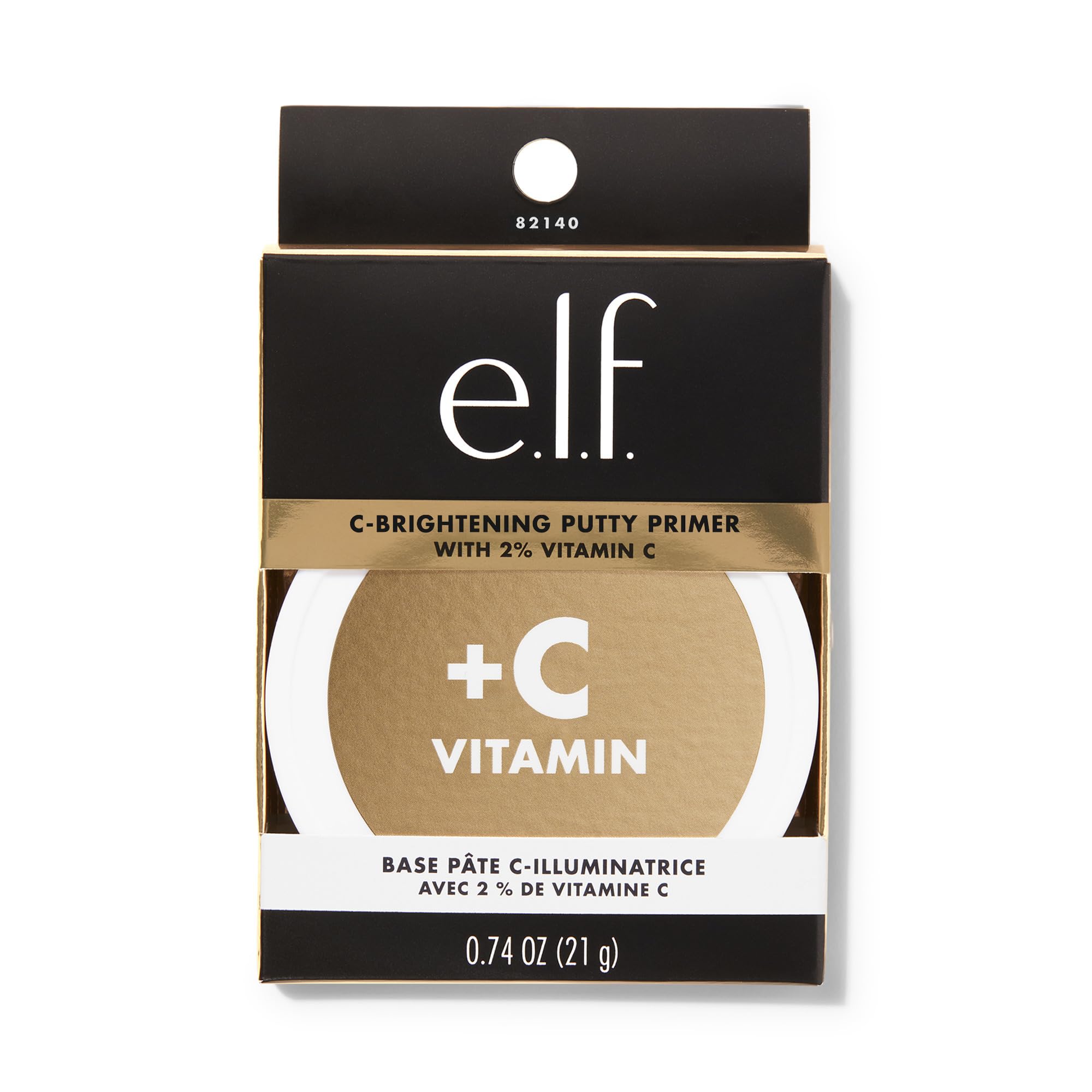 e.l.f. C-Brightening Putty Primer application in hand demonstrating easy spreadability and priming benefit