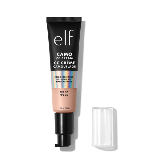 e.l.f. Camo CC Cream front packaging showing product and shade