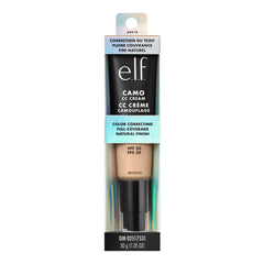 product label with listed ingredients highlighting SPF and skincare actives