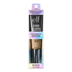 e.l.f. Camo CC Cream Light 205 N swatches to compare undertone fit and coverage