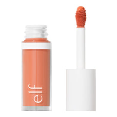 e.l.f. Camo Liquid Blush front packaging showing Peach Perfect and benefits