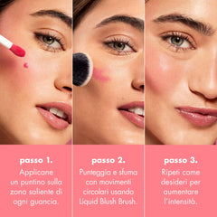 e.l.f. on skin close-up illustrating seamless blend and long-lasting color payoff