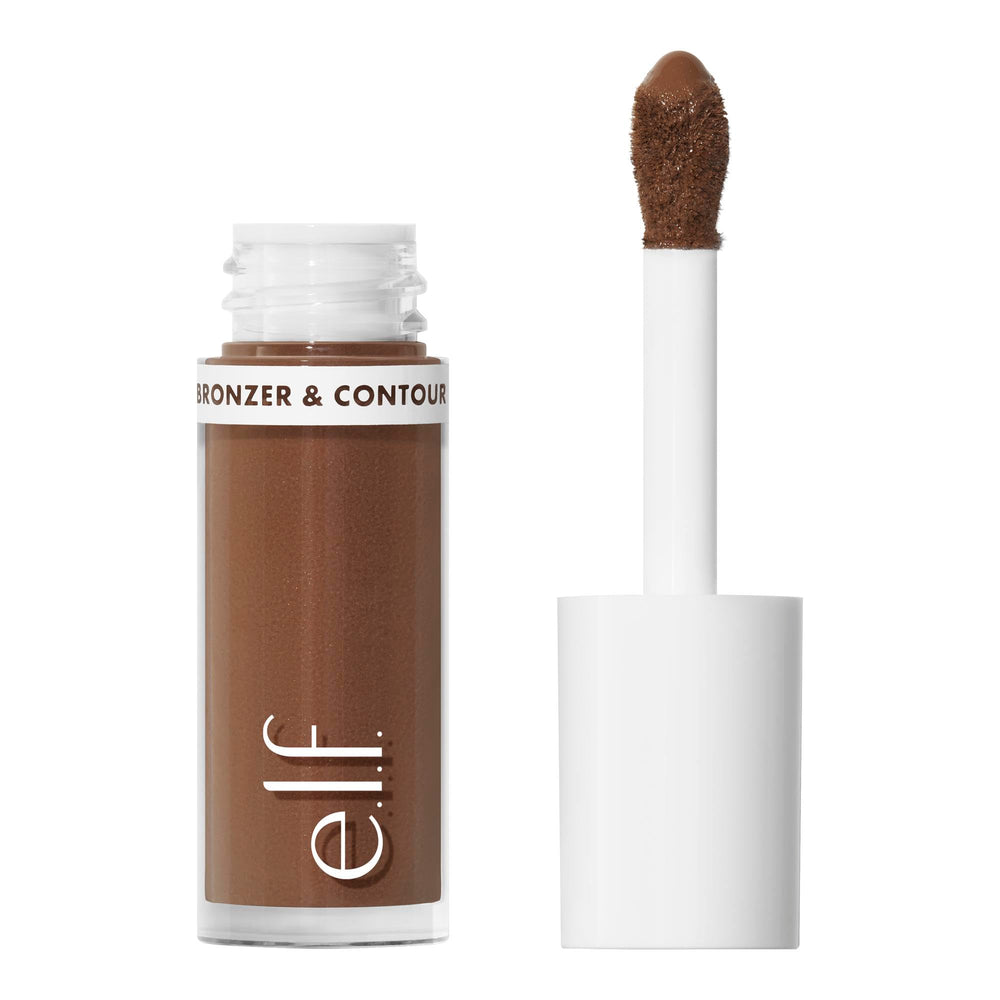 e.l.f. front packaging showing compact bronzer bottle and branding for easy ID