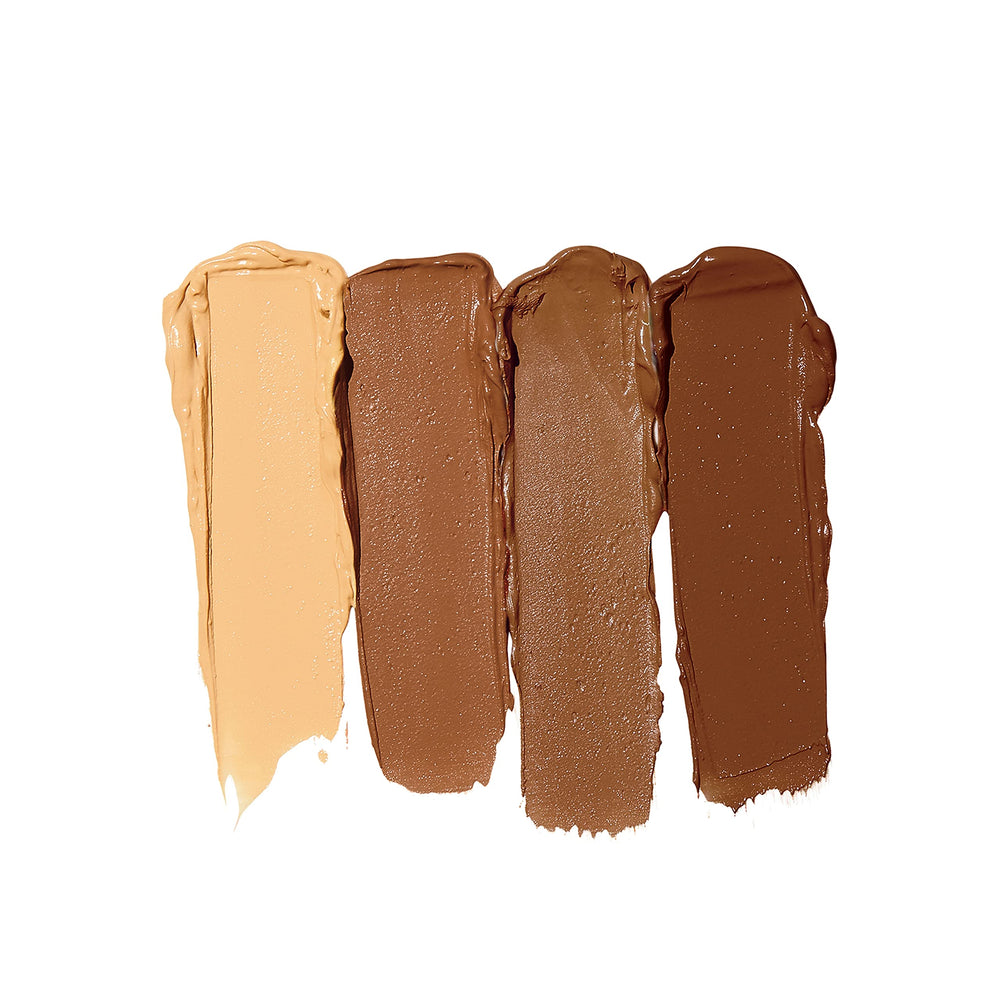 e.l.f. cream contour palette texture close-up demonstrating smooth blendability