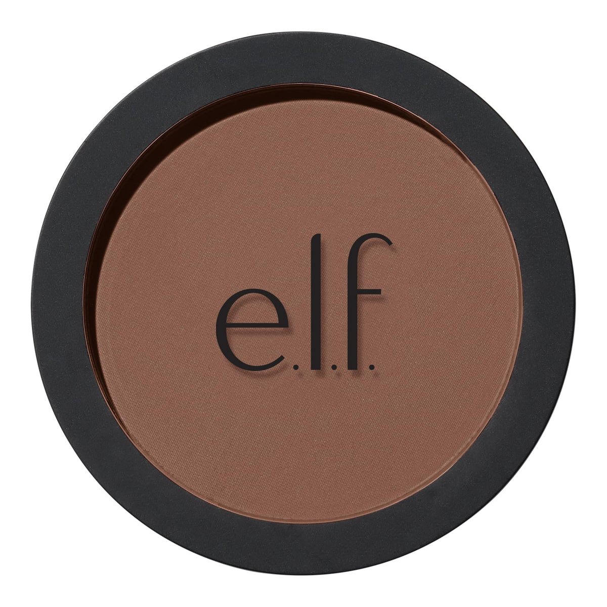 e.l.f. Desert Sun pan front view showing warm matte bronze, easy application benefit