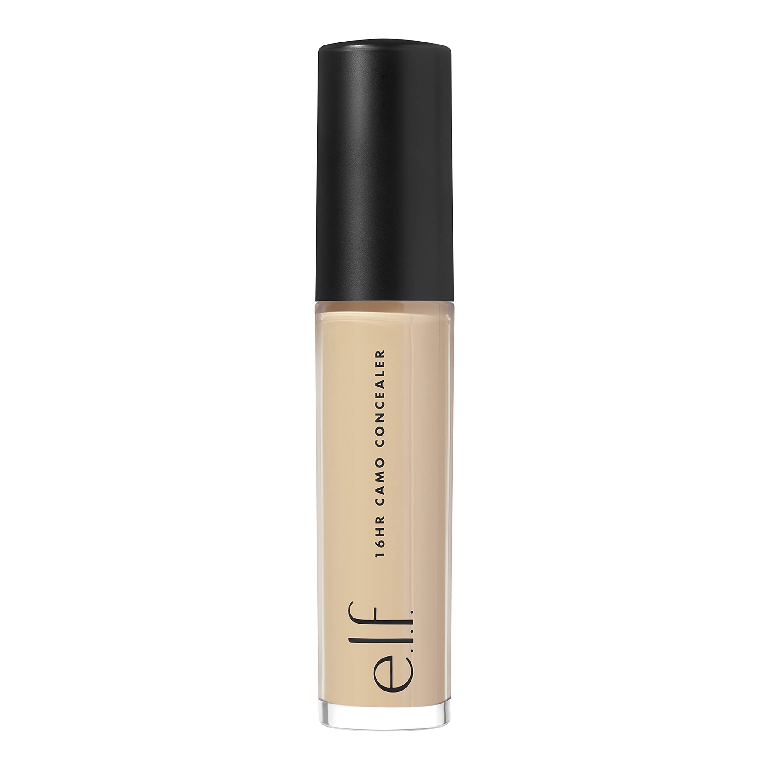 e.l.f. doe-foot applicator close-up displaying smooth concealer texture