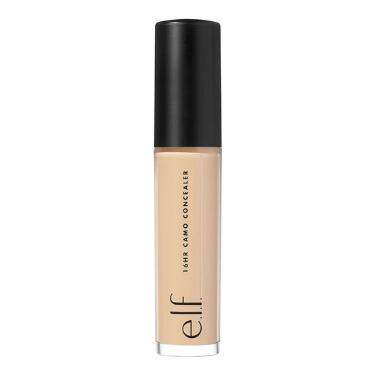 e.l.f. doe-foot applicator close-up displaying smooth concealer texture