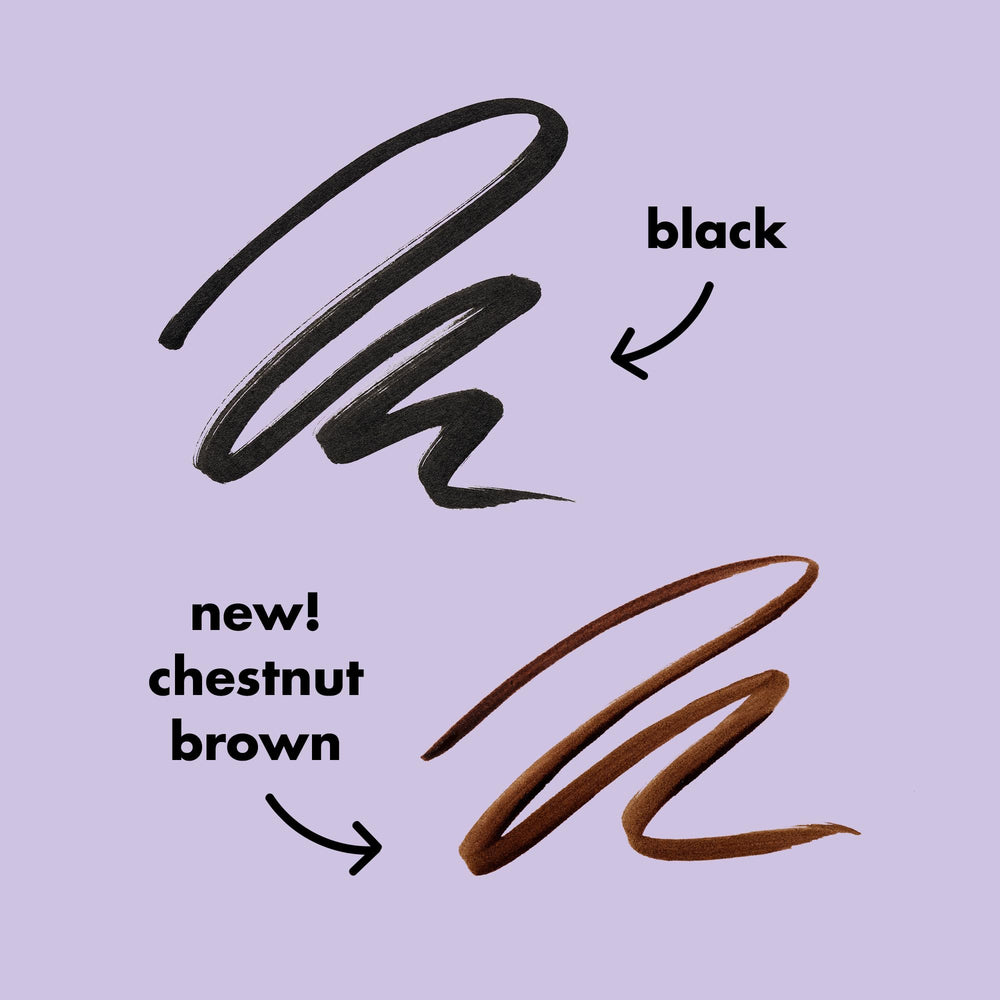 e.l.f. eyeliner applied on model eye showing sharp wing and long-lasting definition