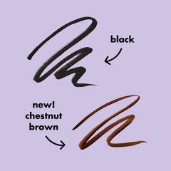 e.l.f. eyeliner applied on model eye showing sharp wing and long-lasting definition