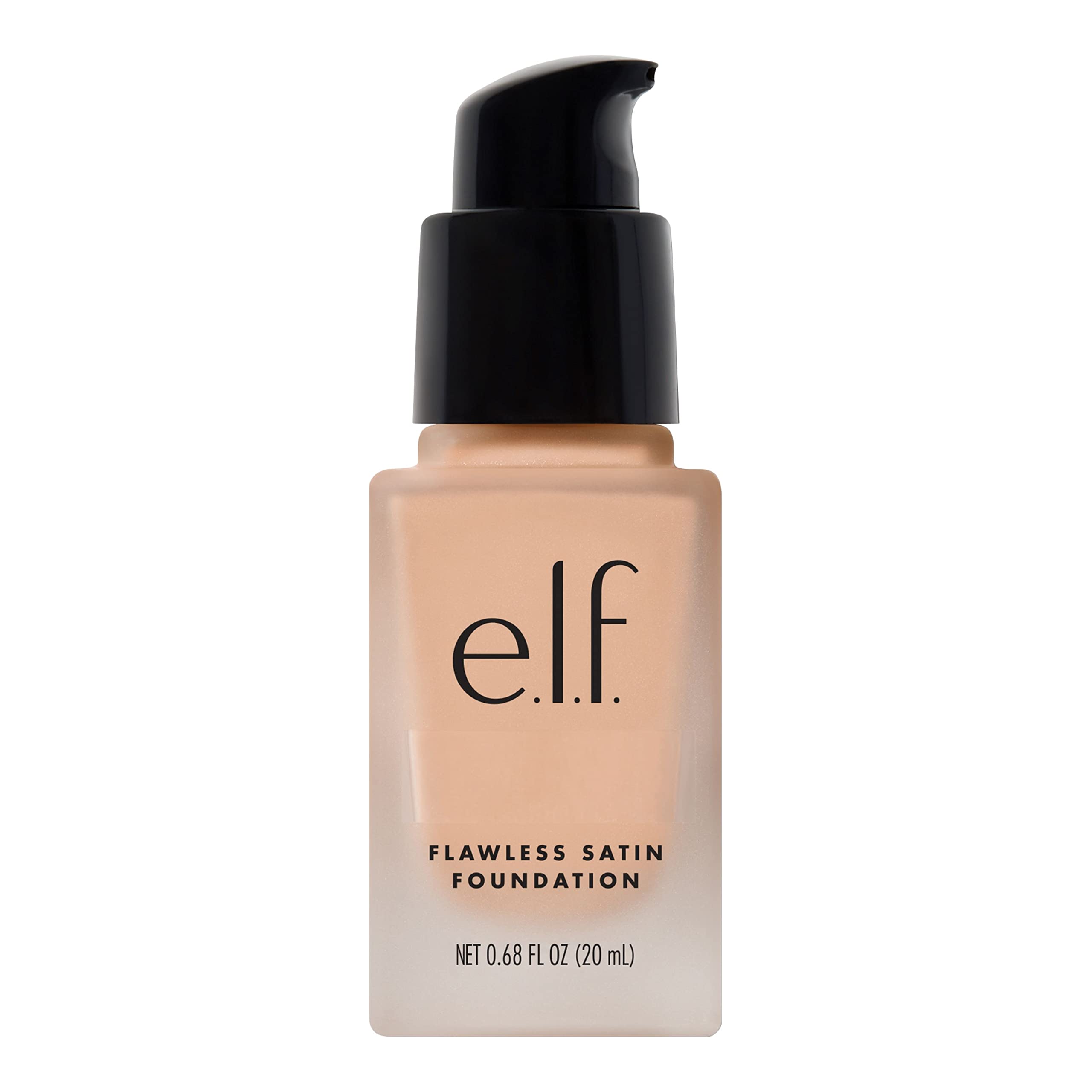e.l.f. front bottle image showing packaging and shade label benefit: clear shade identification