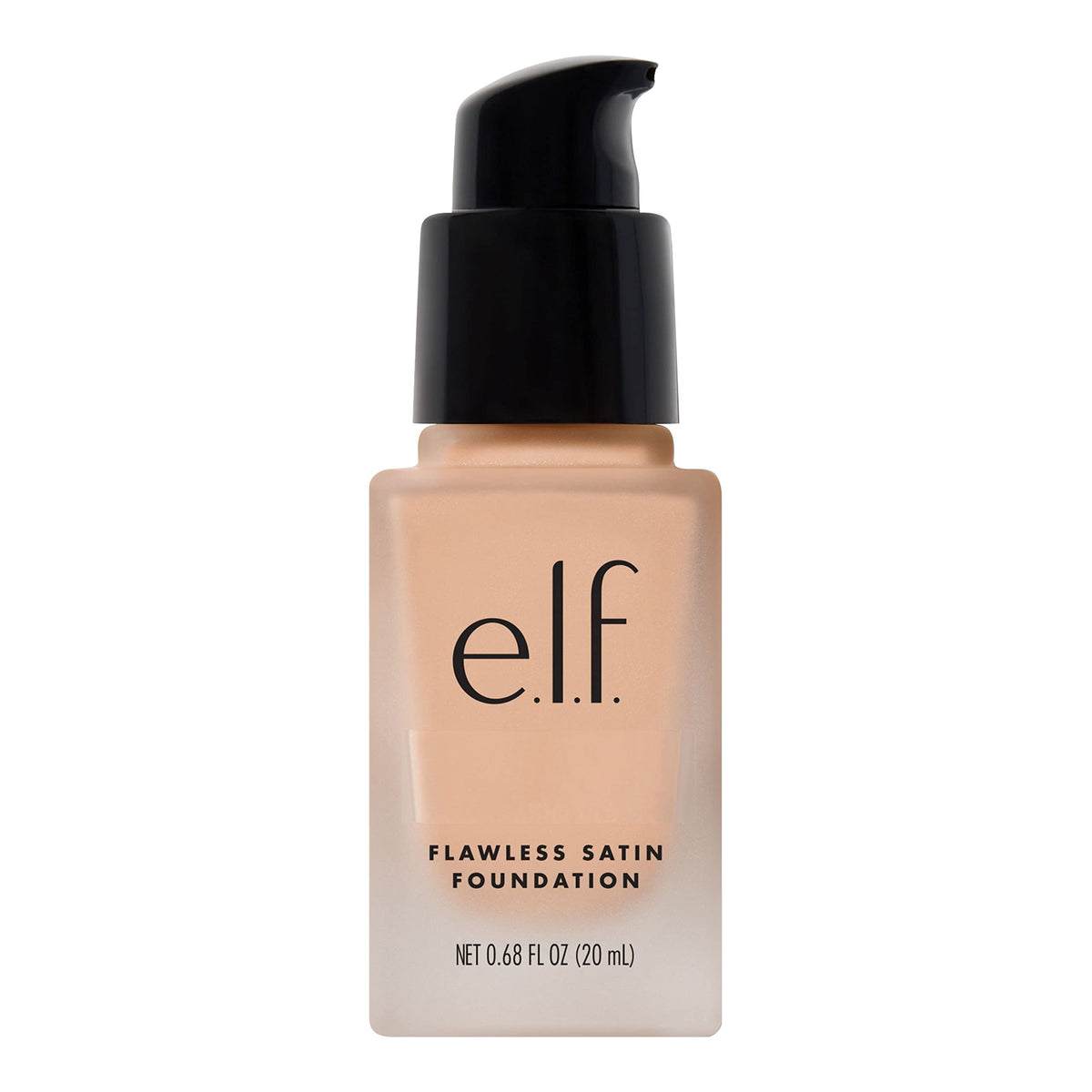 e.l.f. front bottle image showing packaging and shade label benefit: clear shade identification