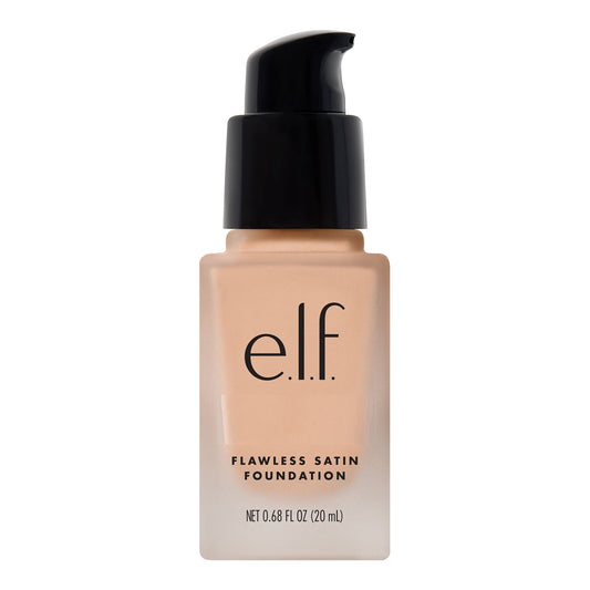 e.l.f. front bottle image showing packaging and shade label benefit: clear shade identification