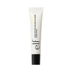 e.l.f. Glow Reviver before and after lips showing added shine and soft appearance