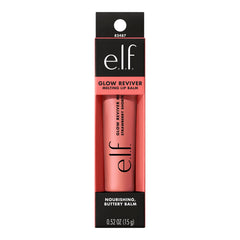 e.l.f. Glow Reviver ingredient callout showing butters and hyaluronic benefit