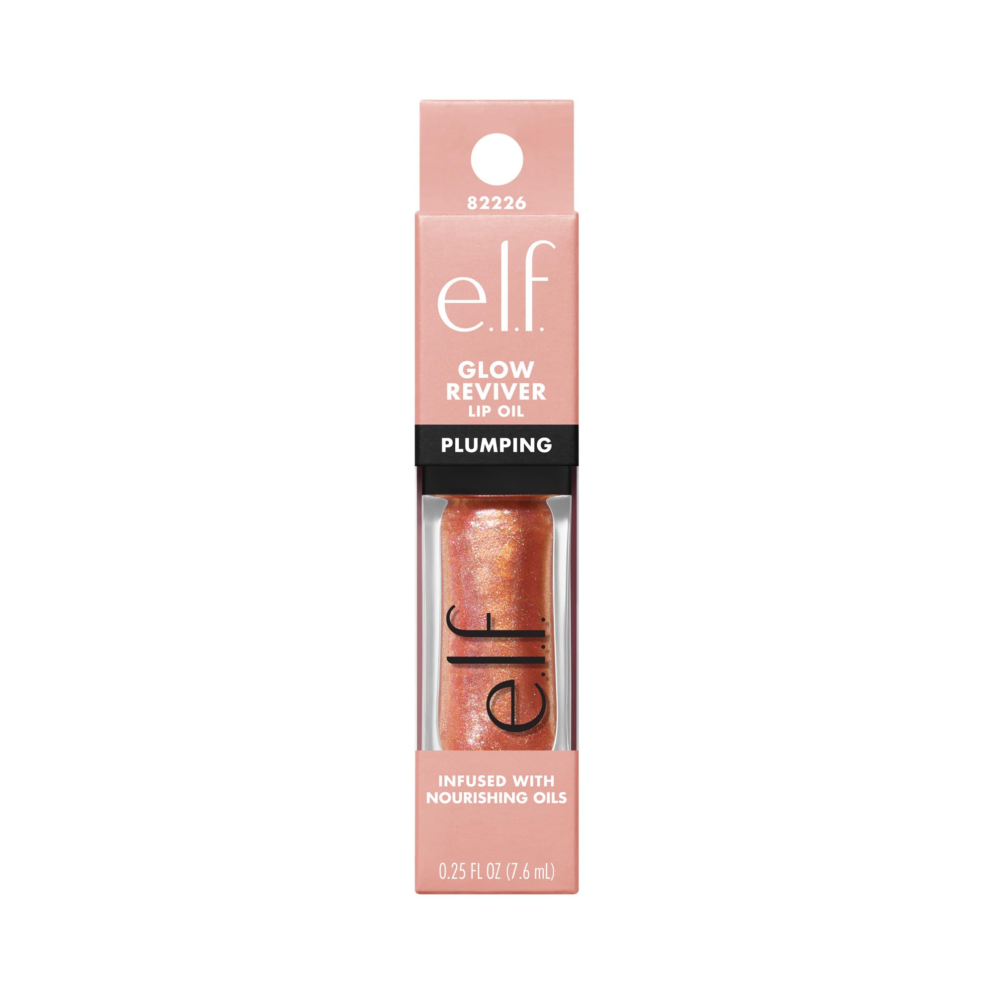 e.l.f. lifestyle shot in a makeup bag for everyday gloss convenience