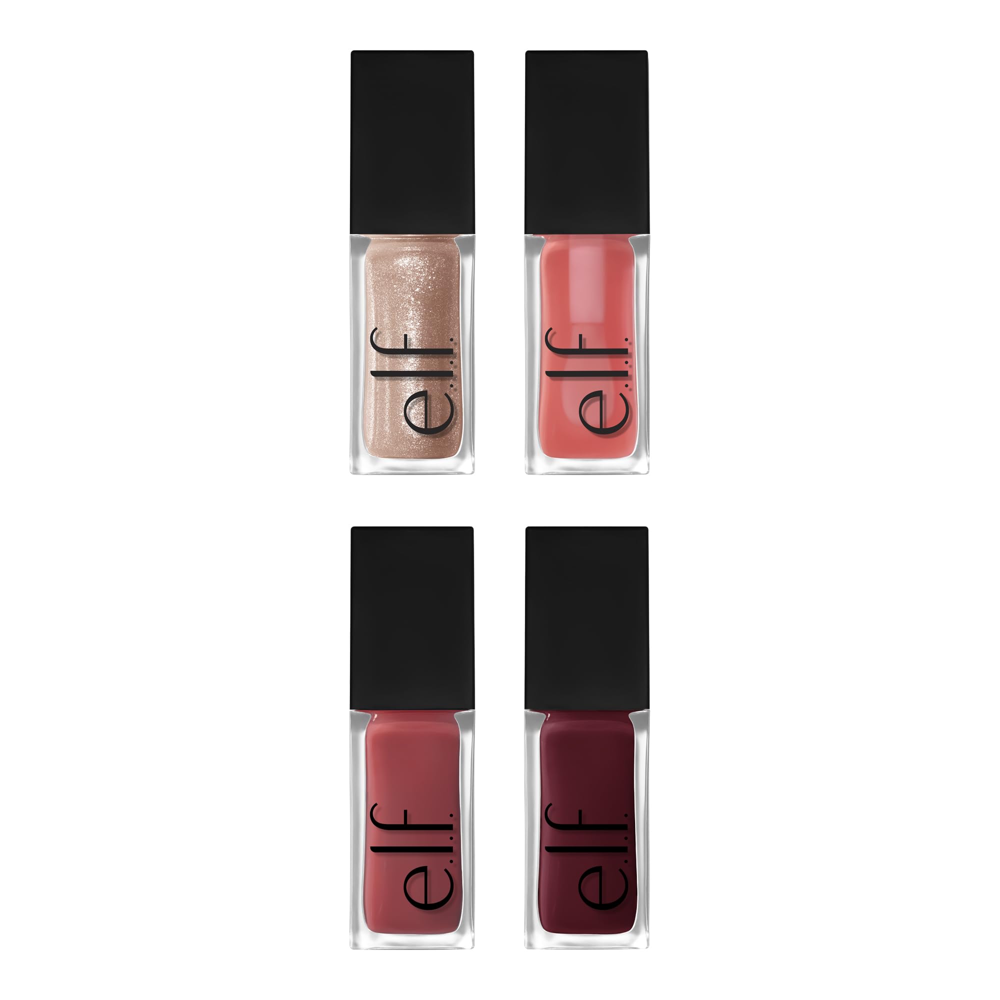 e.l.f. model wearing Rose Envy showing natural glossy color payoff