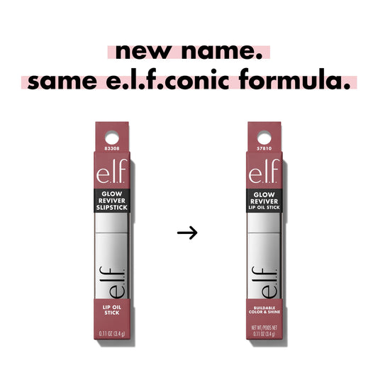 e.l.f. open stick tip showing creamy texture and smooth glide benefit