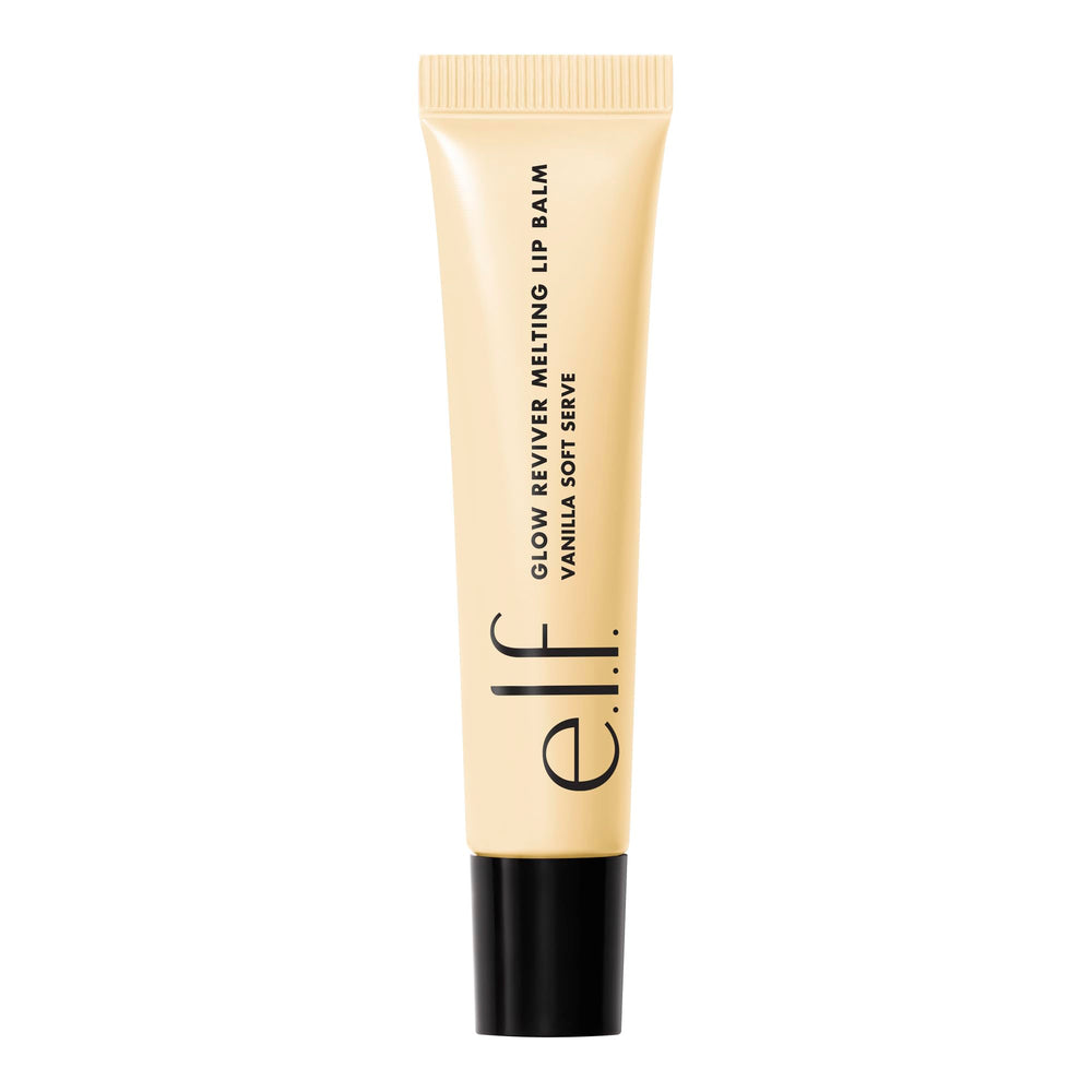 e.l.f. compact balm next to keys showing portable size convenience