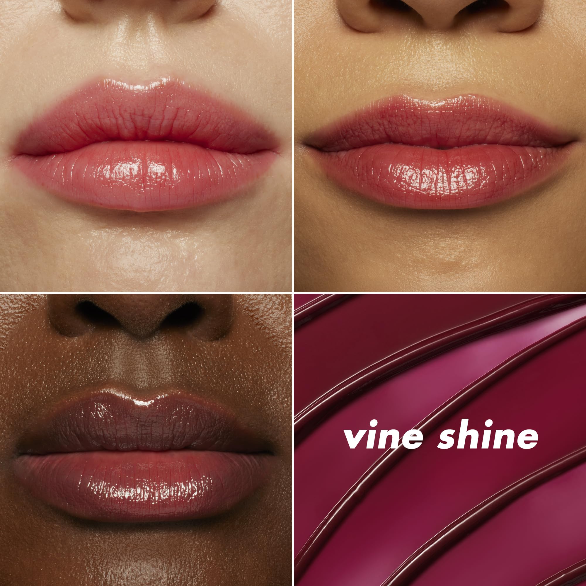 e.l.f. swatches of multiple shades on arm for shade selection