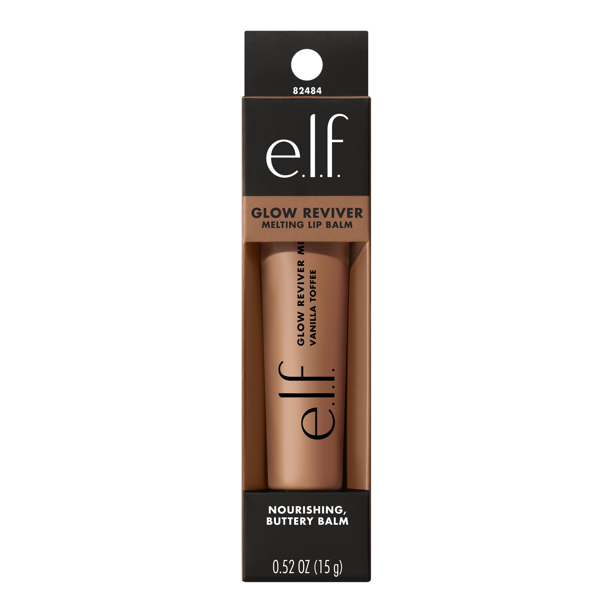 e.l.f. swatch on forearm showing buildable tint and glossy finish for color reference