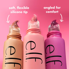 e.l.f. Glow Reviver swatches on arm showing buildable tint and shine