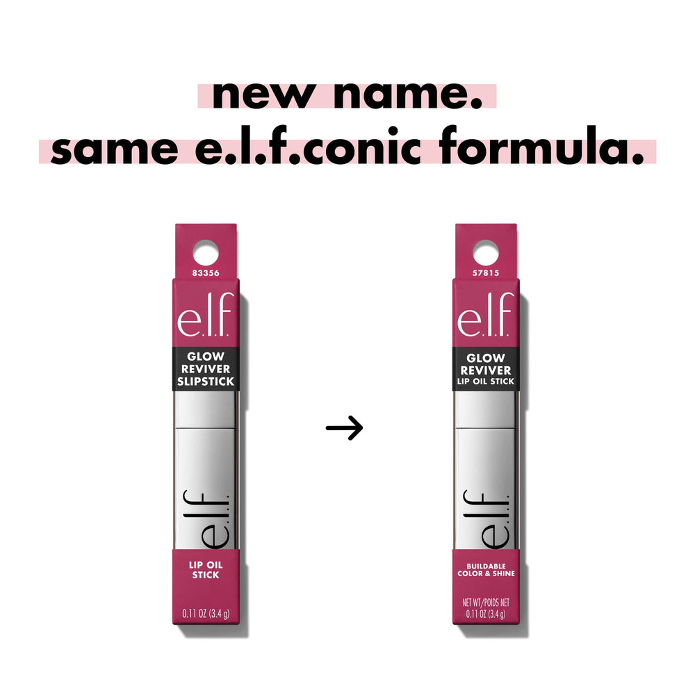 e.l.f. close-up of creamy lip oil texture highlighting smooth glide