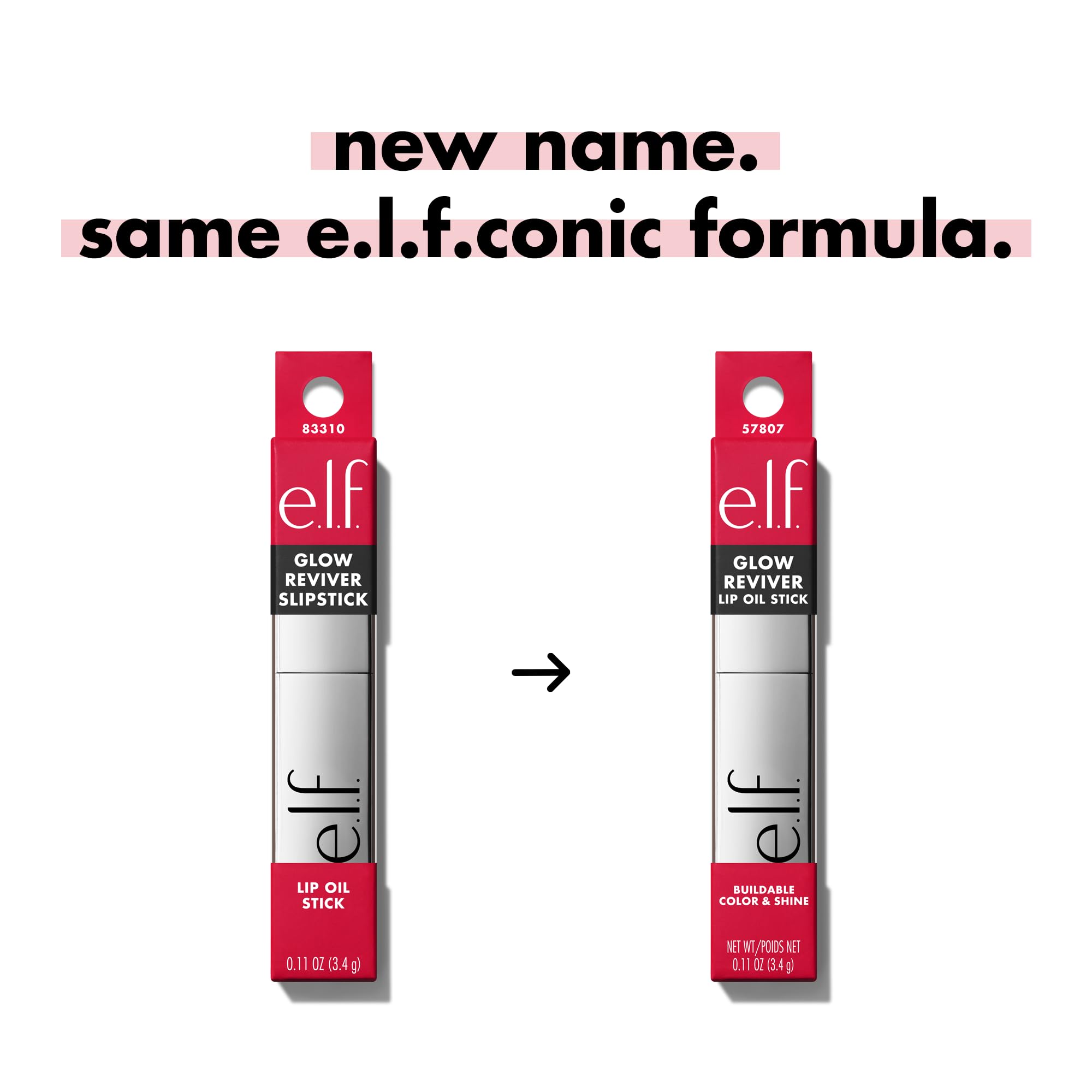 e.l.f. twist-up bullet exposed to show creamy tip and easy application