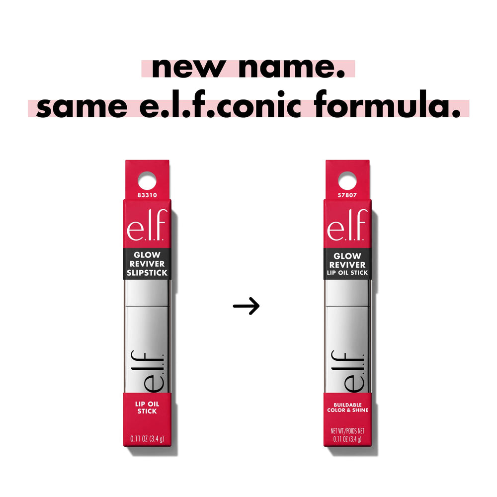 e.l.f. twist-up bullet exposed to show creamy tip and easy application