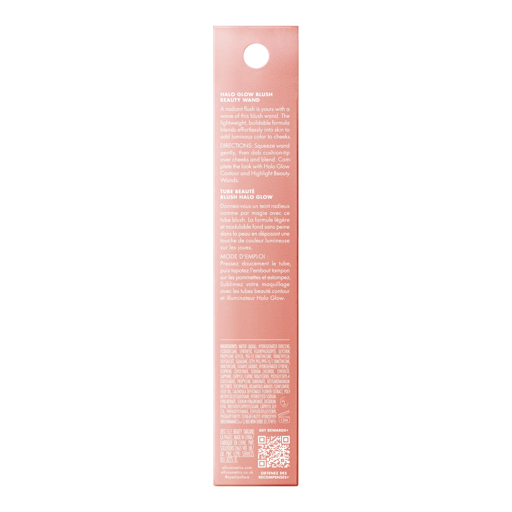 e.l.f. beauty wand in a makeup bag portraying convenience and everyday wearability